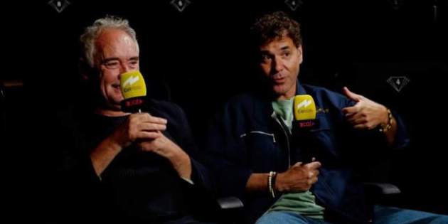 Ferran Adrià, amb el seu doble a 'Gènesi', Miquel Fernández, a Catalunya Ràdio