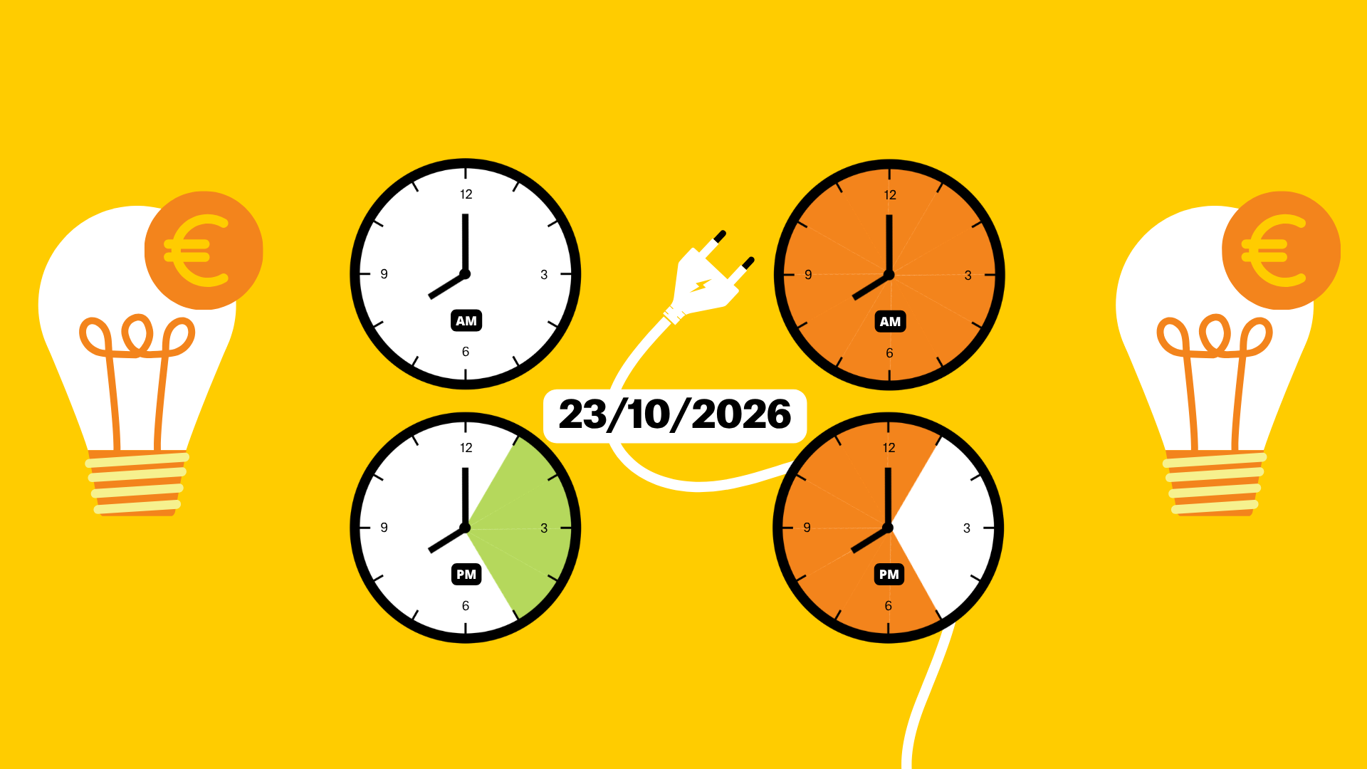 Preu de la llum avui, divendres 23 d'octubre de 2026, per hores: quan és més barat engegar la rentadora?