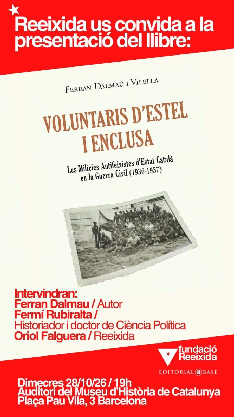 Cartell promocional de 'Voluntaris d'estel i enclusa' / Reeixida Cartell promocional de 'Voluntaris d'estel i enclusa' / Reeixida