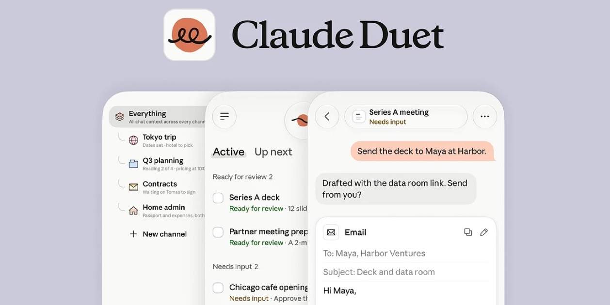 Anthropic entra en la guerra dels agents personals amb Claude Duet per rivalitzar amb Meta Muse i ChatGPT