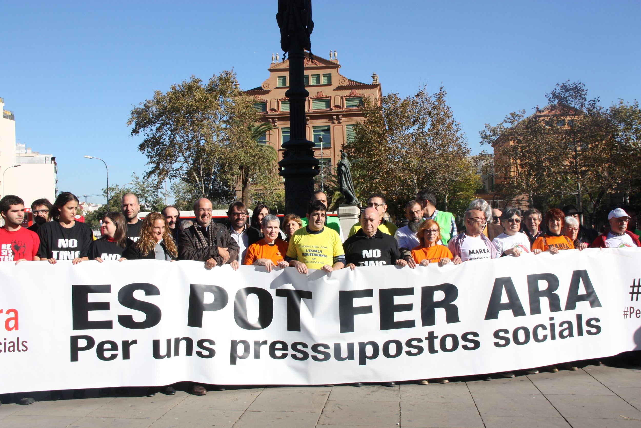 Convocan una manifestación el 19N para unos presupuestos más sociales