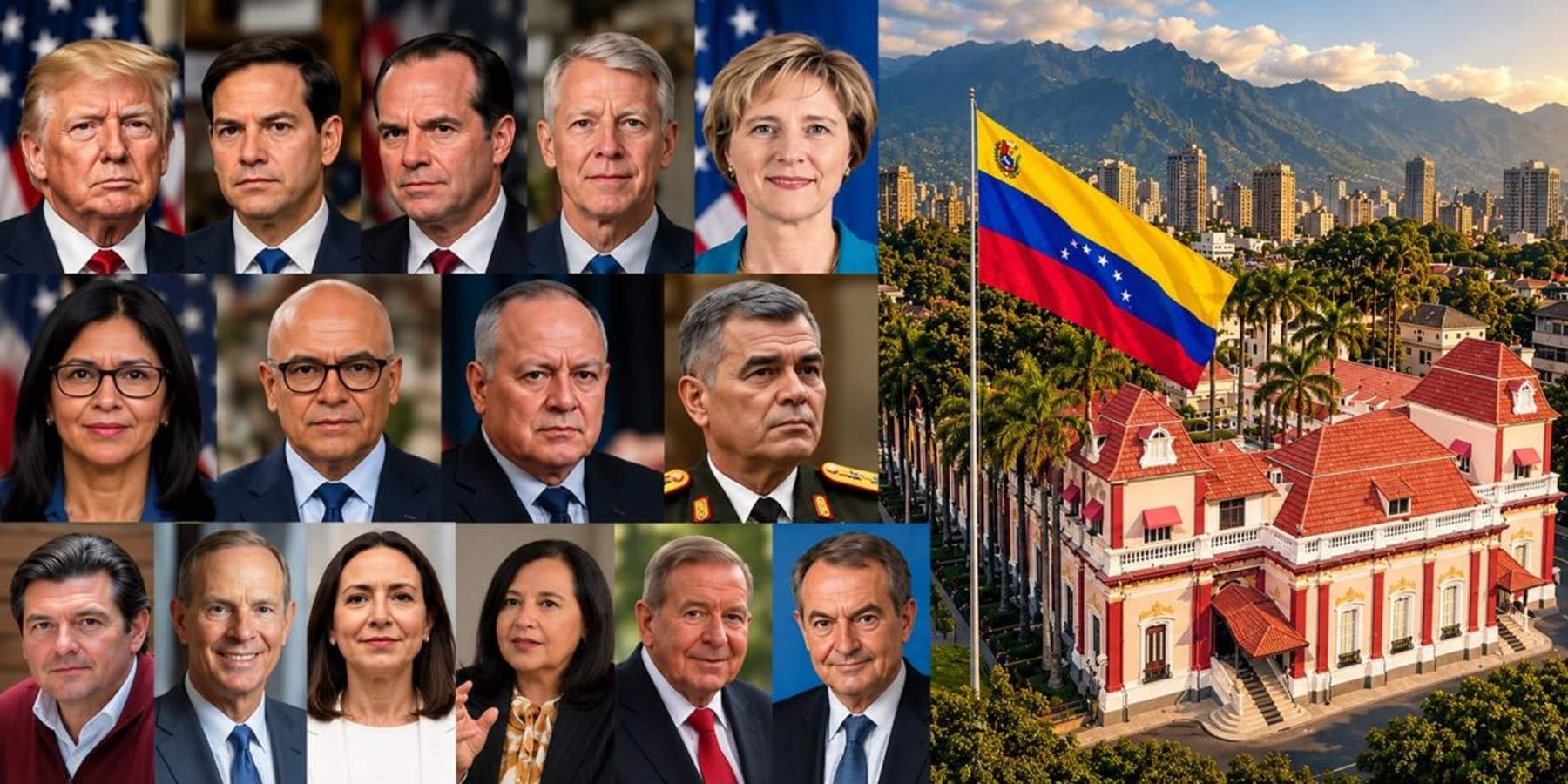 El Instituto Coordenadas identifica a los 15 personajes clave de la transición venezolana