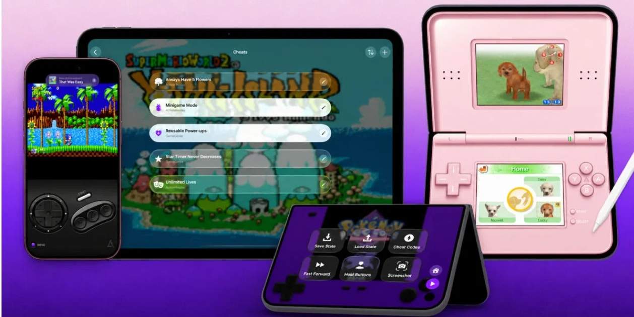 El popular emulador Delta s'actualitza per ser compatible amb l'iPhone Duo i es veu increïble
