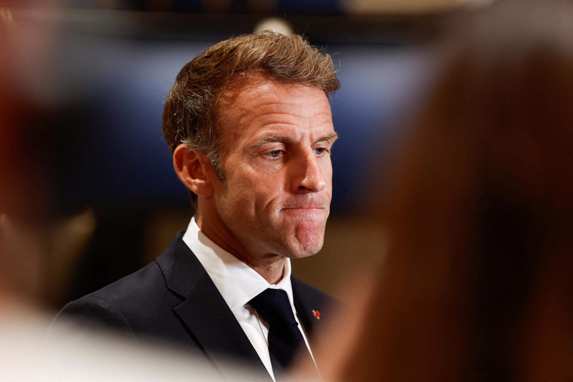 Els representants dels estudiants francesos criden a la mobilització després de reunir-se amb Macron