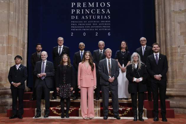 Tots els guanyadors del Premi Princesa d'Astúries / Foto: EFE Tots els guanyadors del Premi Princesa d'Astúries / Foto: EFE
