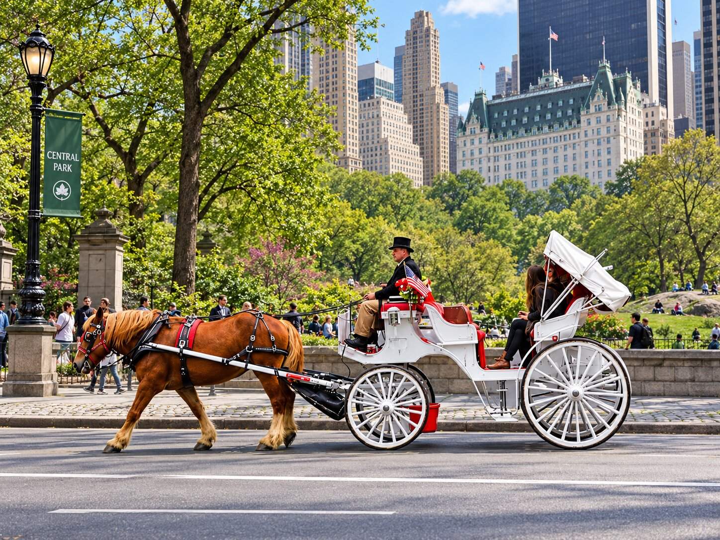 Nova York aprova prohibir els carruatges de cavalls a Central Park després de la mort d’un jove
