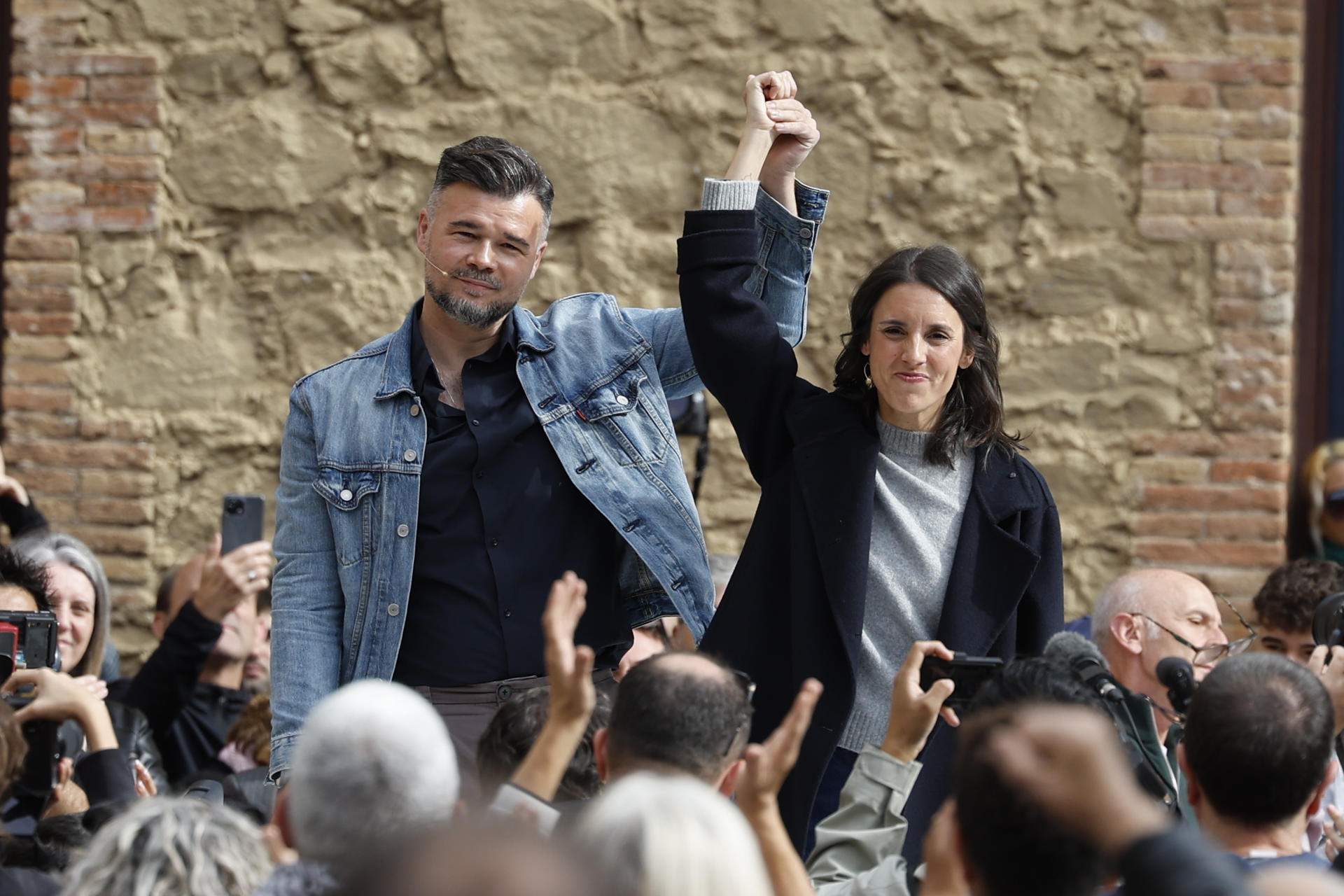 El tàndem Rufián-Montero s'estrena titllant Junts de "misèria humana" i cridant a "sotmetre" el PSOE