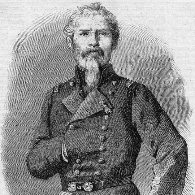 Representació de Josep Borges, publicada dos mesos després de la seva mort (1862). Font Revista L'Illustration (Grande)