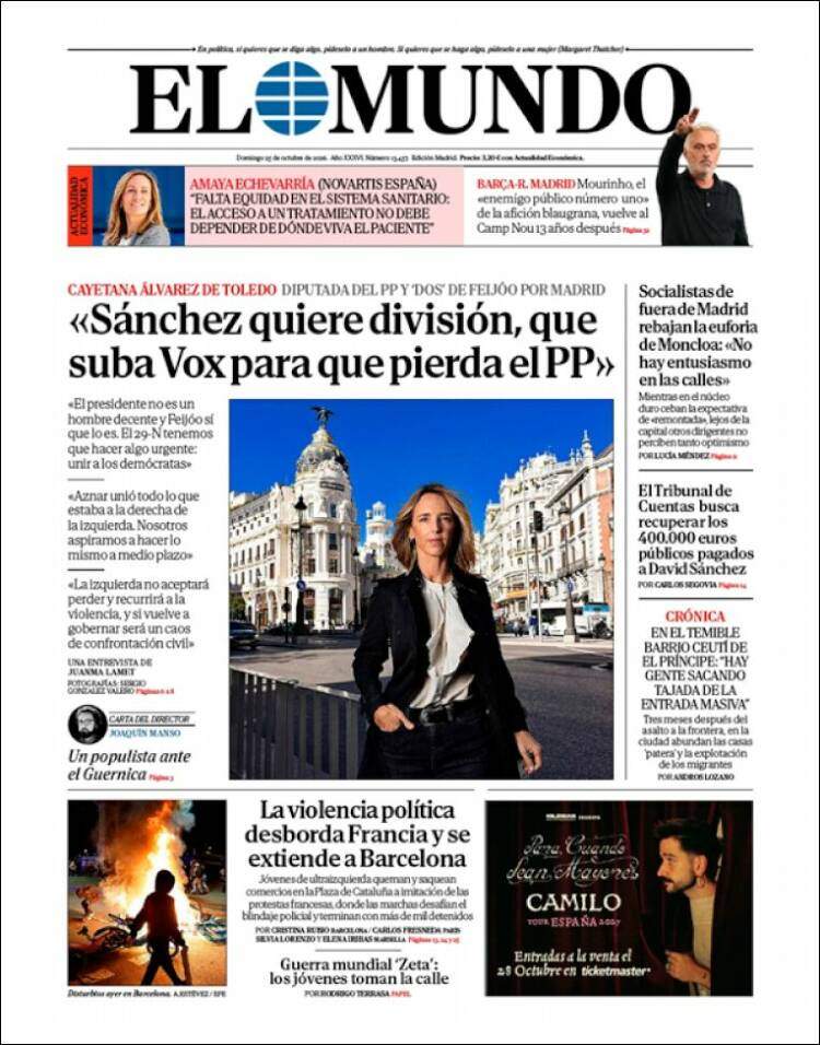 'El Mundo' 25 'El Mundo' 25