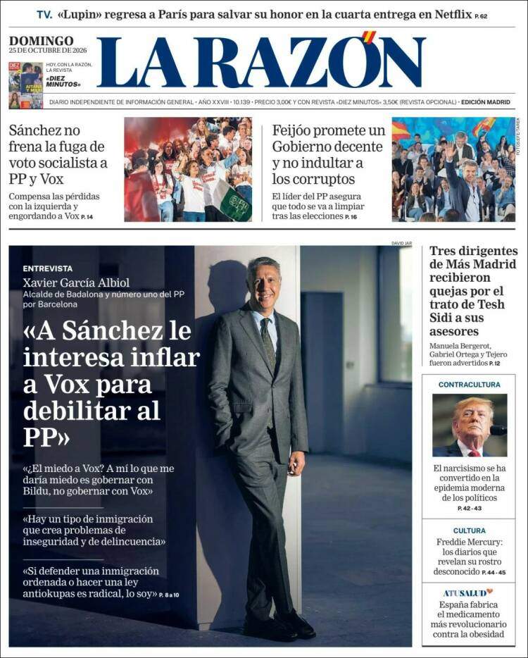 'La Razón' 25 'La Razón' 25