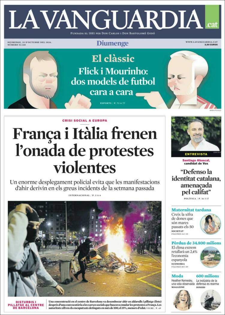 'La Vanguardia' 25 'La Vanguardia' 25