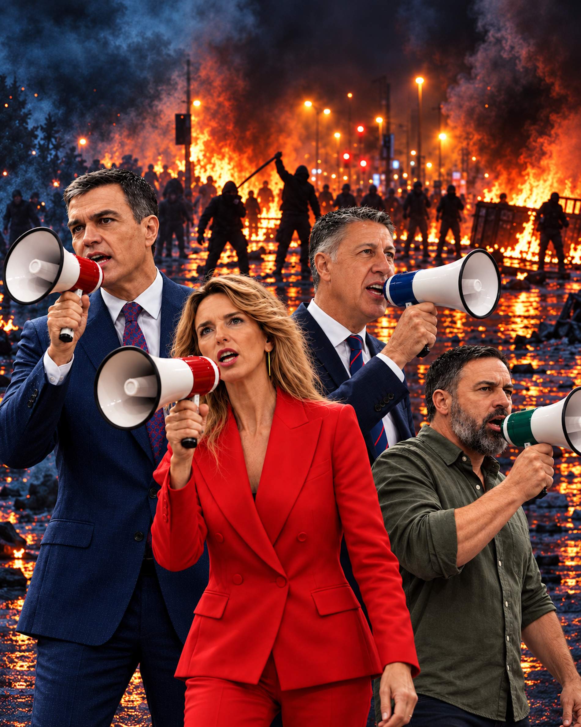 Líders polítics en flames i fum V