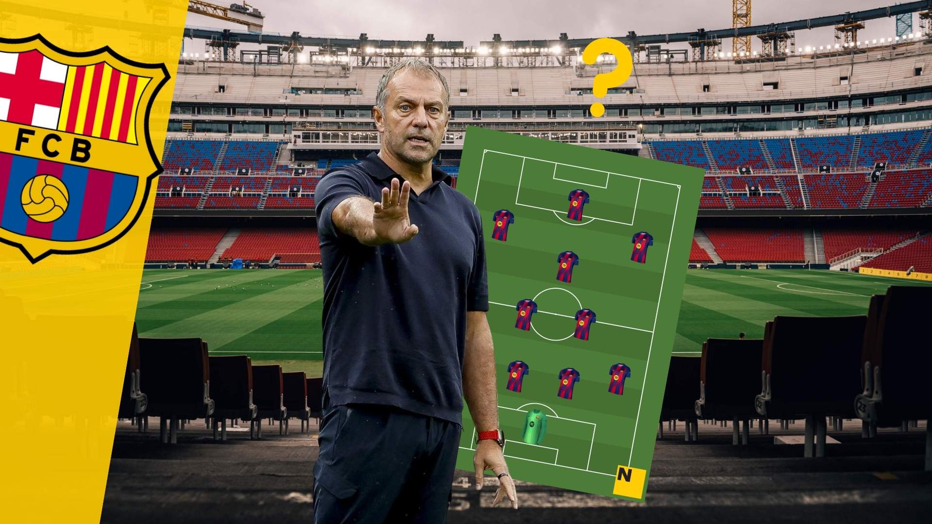 CARD alineació Barça