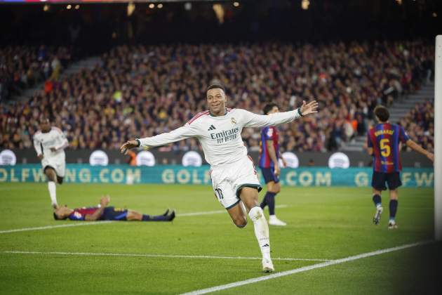 Kylian Mbappé Barça Real Madrid / Foto: EFE Kylian Mbappé Barça Real Madrid / Foto: EFE