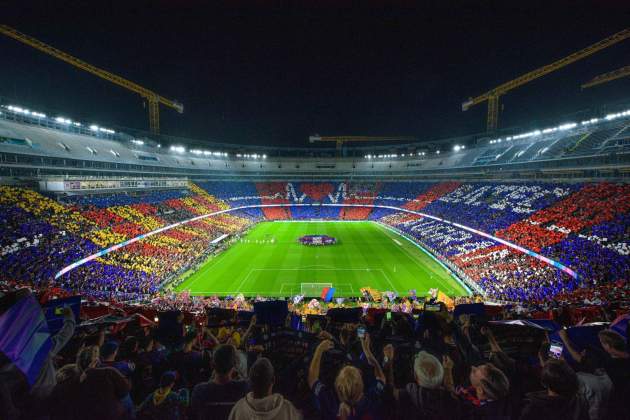 Spotify Camp Nou mosaic Clàssic Barça Reial Madrid / Foto: FC Barcelona Spotify Camp Nou mosaic Clàssic Barça Reial Madrid / Foto: FC Barcelona