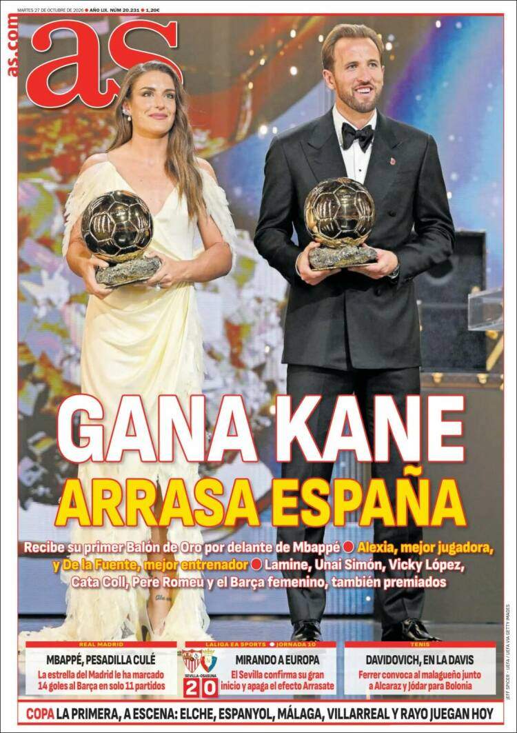 As portada 27 10 2026 As portada 27 10 2026