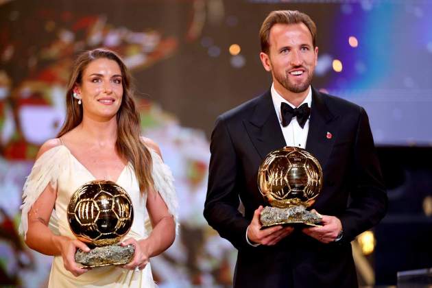 Alexia Putellas Harry Kane Pilota d'Or / Foto: EFE Alexia Putellas Harry Kane Pilota d'Or / Foto: EFE