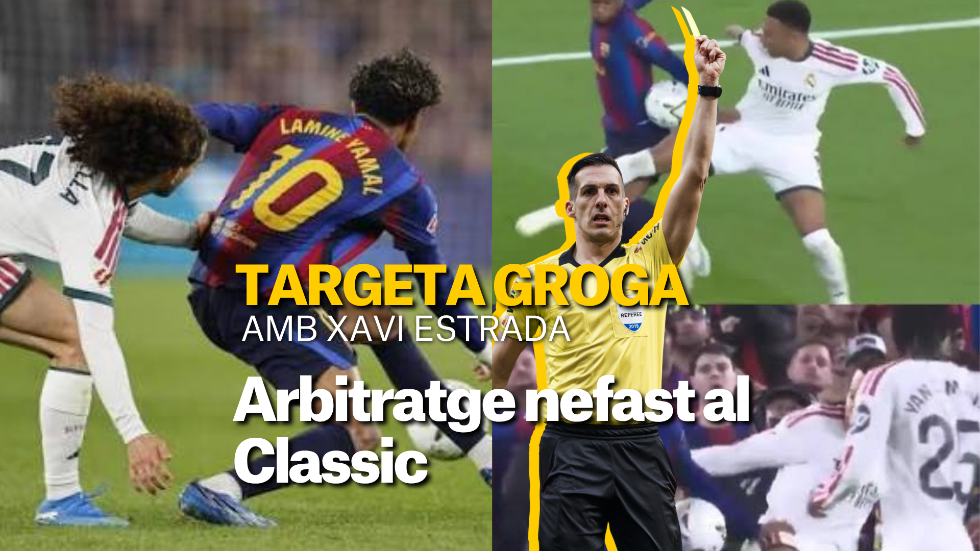 Xavier Estrada Fernández denuncia els errors de Martínez Munuera al Clàssic entre el Barça i el Reial Madrid