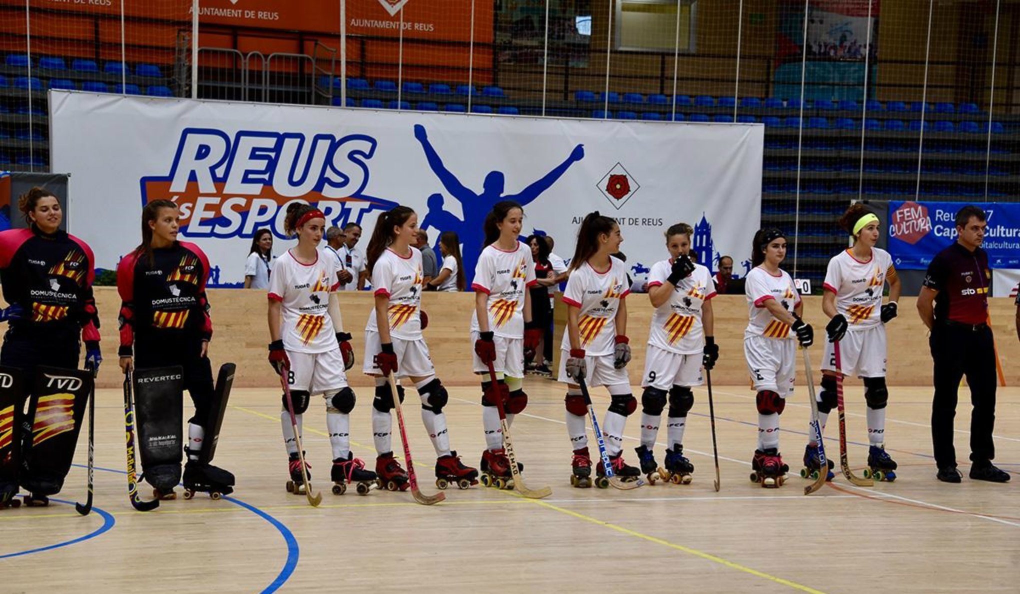 El patinatge català celebra una jornada contra la violència de gènere