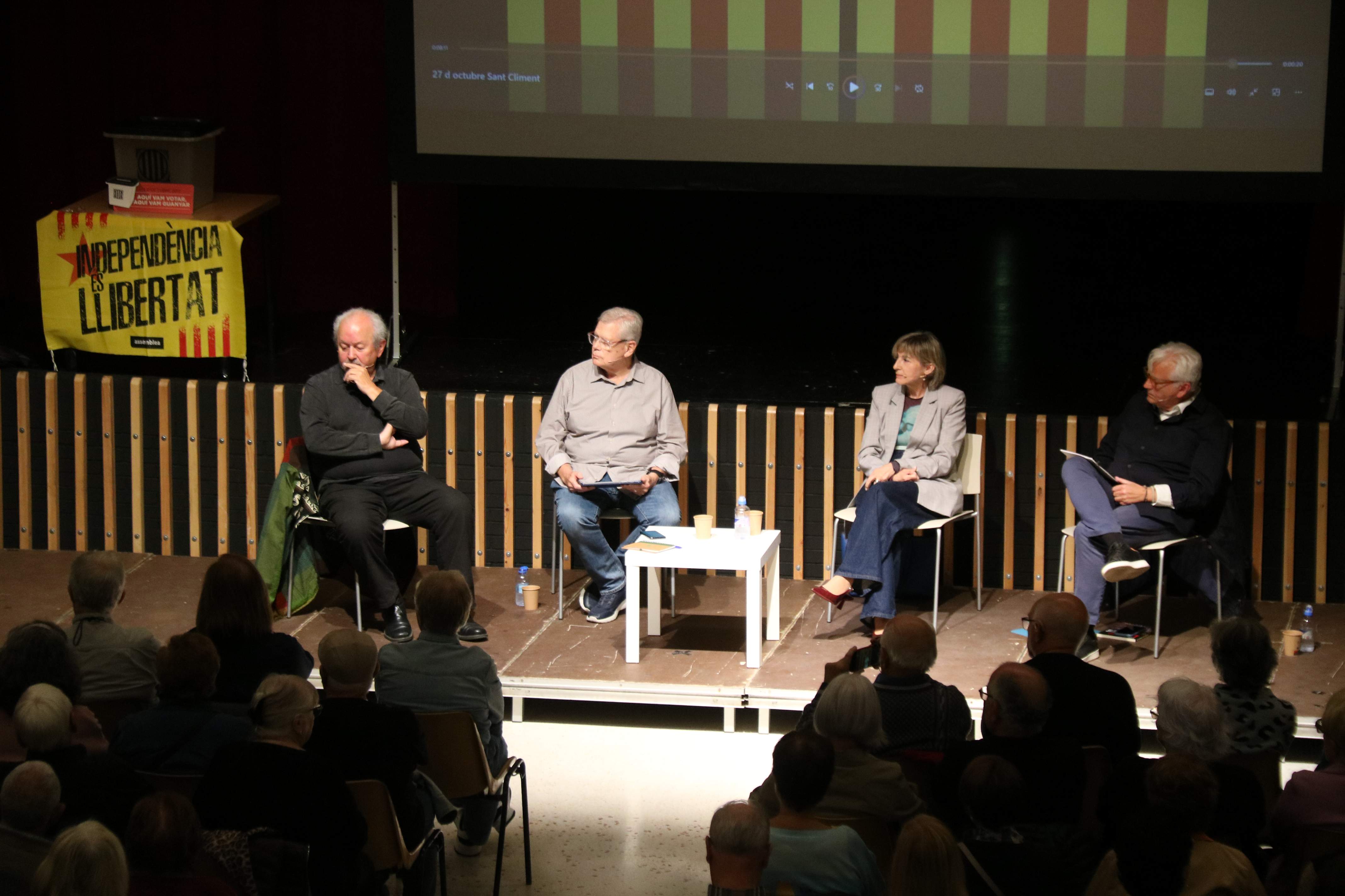 Forcadell veu "una revifalla de l'independentisme" en el novè aniversari del 27-O