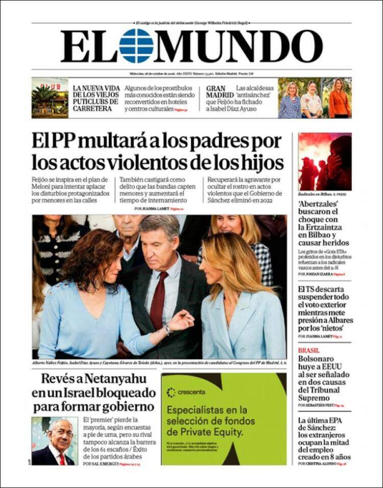 'El Mundo', 28 d'octubre de 2026
