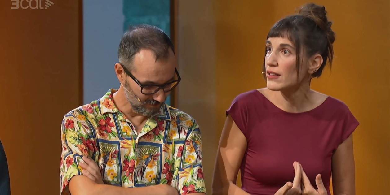 Jair i Neus en el capítol de retrobada de 'La travessa' / 3Cat Jair i Neus en el capítol de retrobada de 'La travessa' / 3Cat
