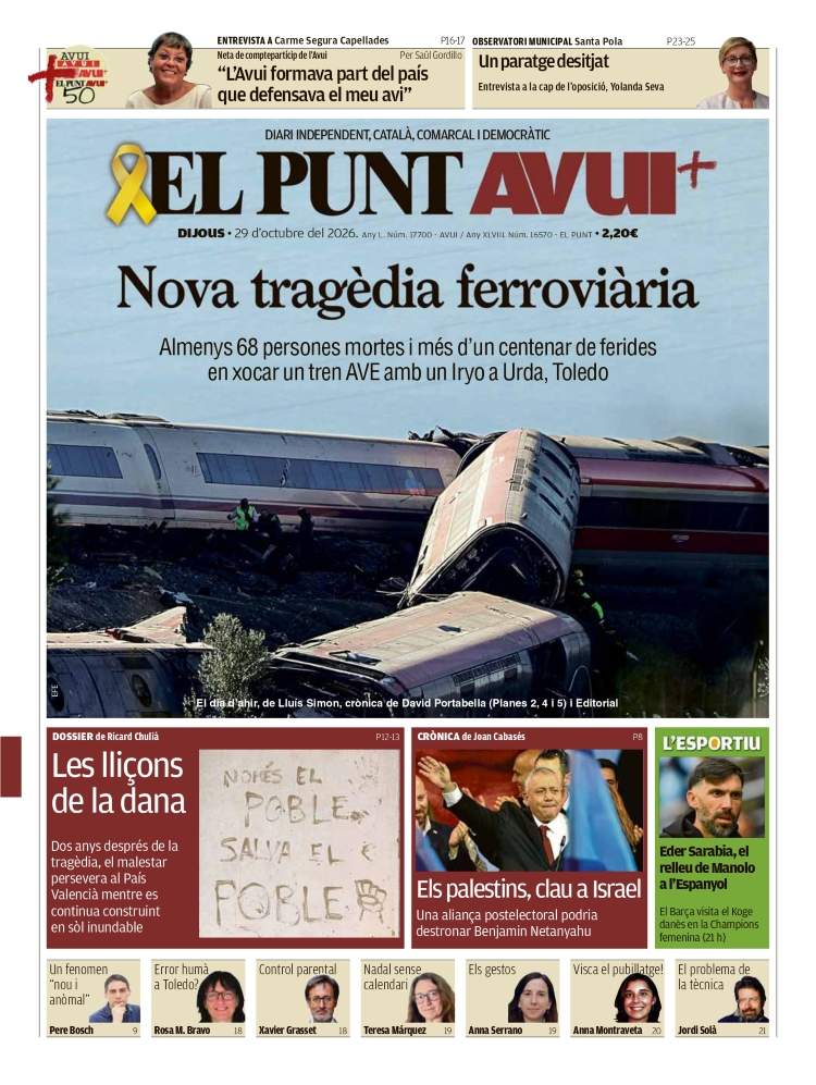 'El Punt Avui', 29 d'octubre de 2026 'El Punt Avui', 29 d'octubre de 2026