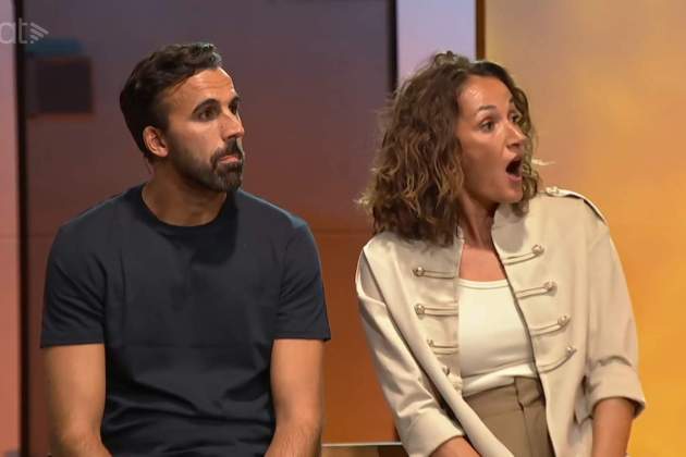 La reacció de Laia Palau quan els pregunten sobre si hi havia mal rotllo / 3Cat La reacció de Laia Palau quan els pregunten sobre si hi havia mal rotllo / 3Cat