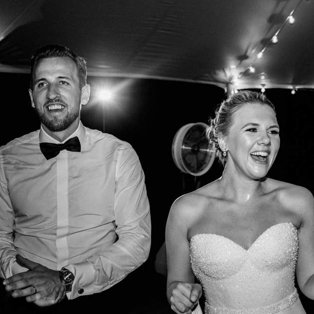 Harry Kane y Kate Goodland cuando se casaron en el año 2019 / Instagram Harry Kane y Kate Goodland cuando se casaron en el año 2019 / Instagram