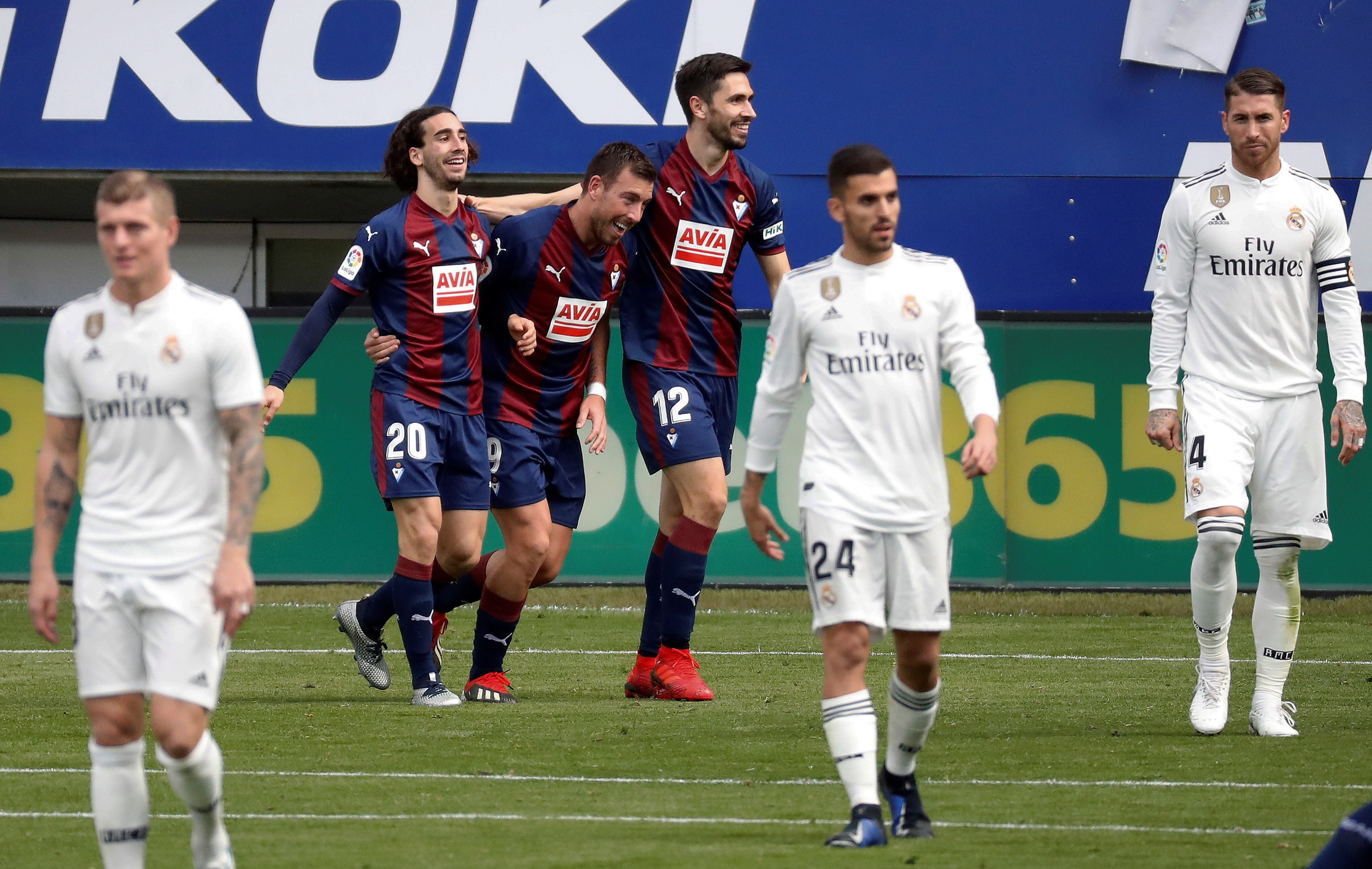 El Eibar hace historia y deja en ridículo al Madrid (3-0)