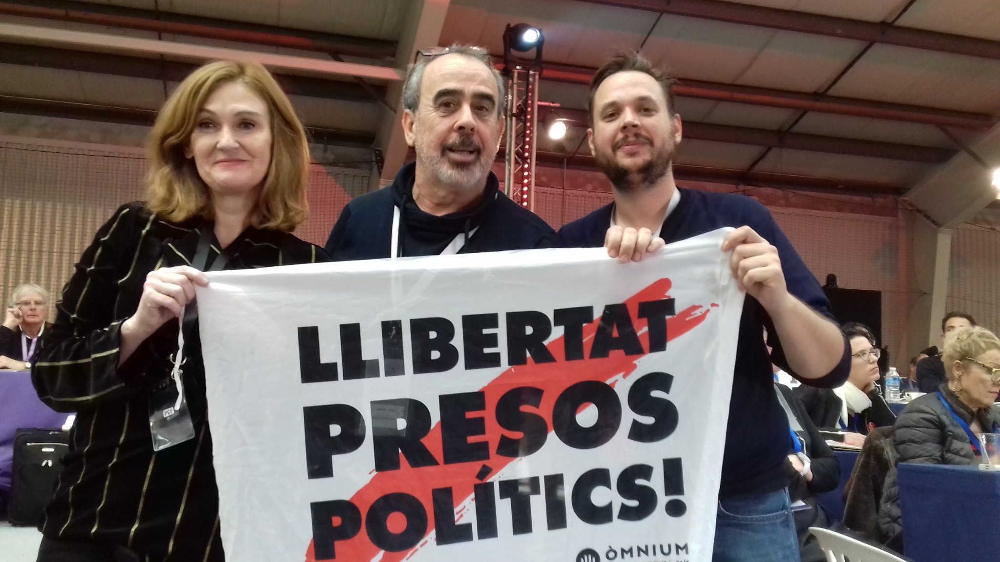 El PC francès surt en defensa dels presos polítics catalans