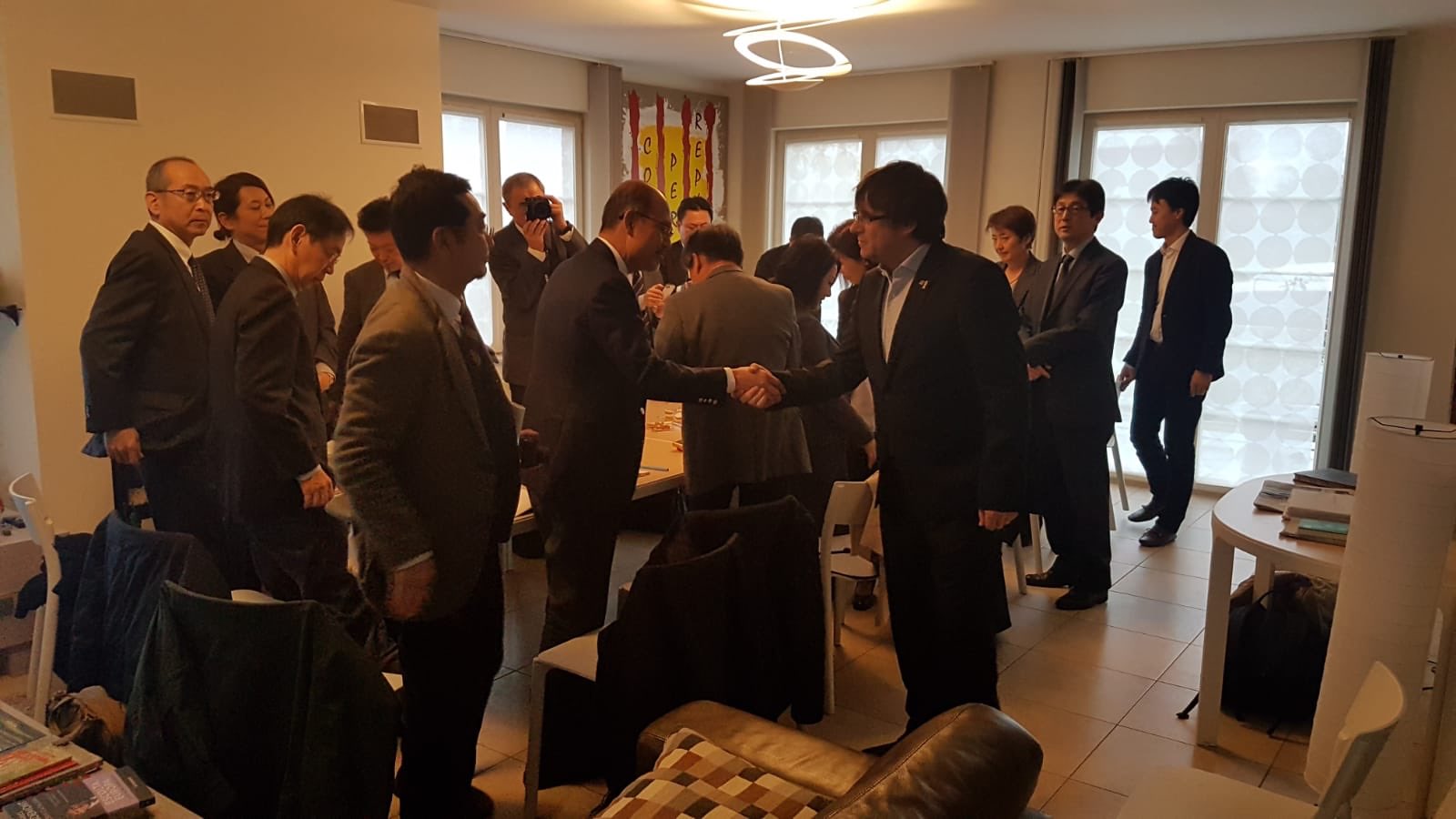 Japan showing great interest in Puigdemont and the Council for the Republic