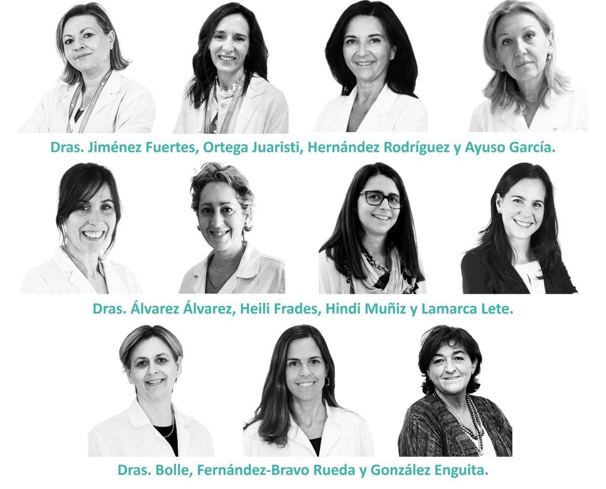 Onze metgesses de l'Hospital Fundación Jiménez Díaz, entre les millors d'Espanya segons Vanitatis