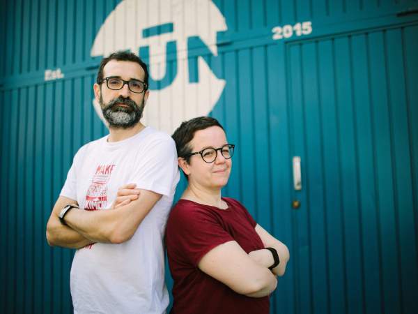 Jordi Dalmau i Mercè Pérez, impulsors de Mūn Ferments, empresa ubicada a Mataró.