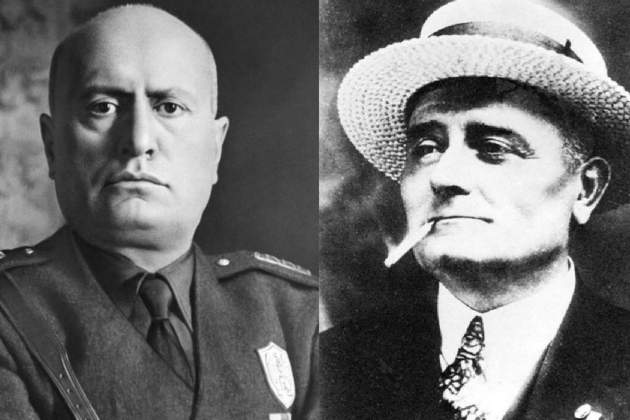 Mussolini i Cesare Mori 'Il prefetto de ferro'. Font Arxius Estatals de la República italiana (1)