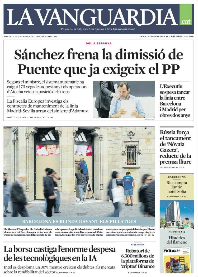 'La Vanguardia' 31 'La Vanguardia' 31