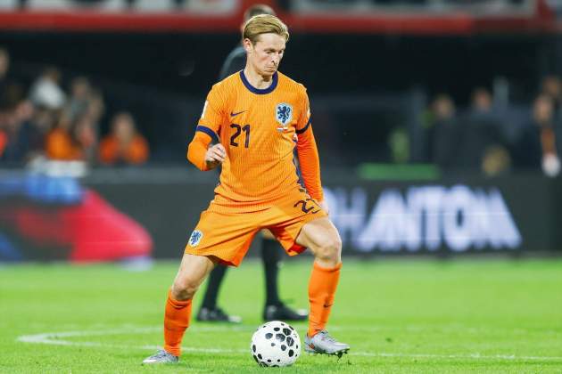 De Jong, disputant un partit amb els Països Baixos / Foto: EFE De Jong, disputant un partit amb els Països Baixos / Foto: EFE