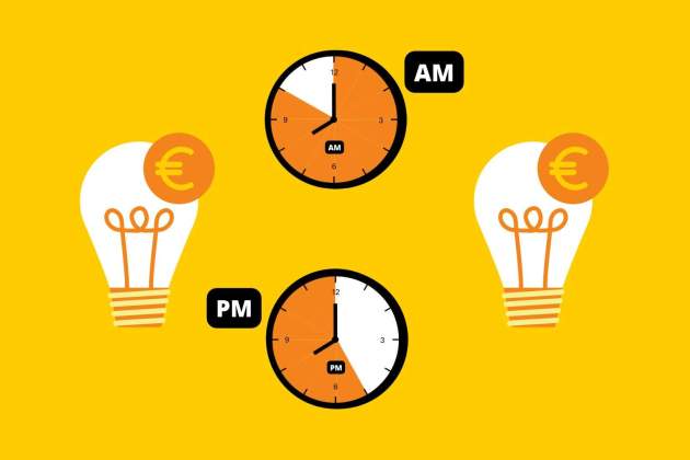 Precio de la luz horas caras Precio de la luz horas caras