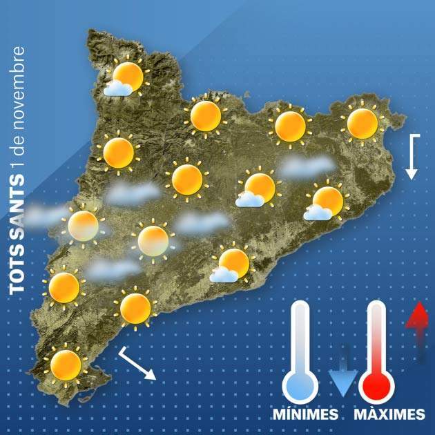Mapa Catalunya diumenge 1 11