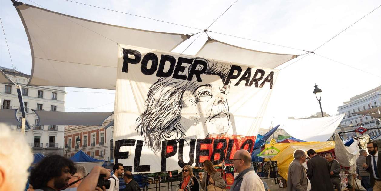Retiran acampada en Sol por la vaga