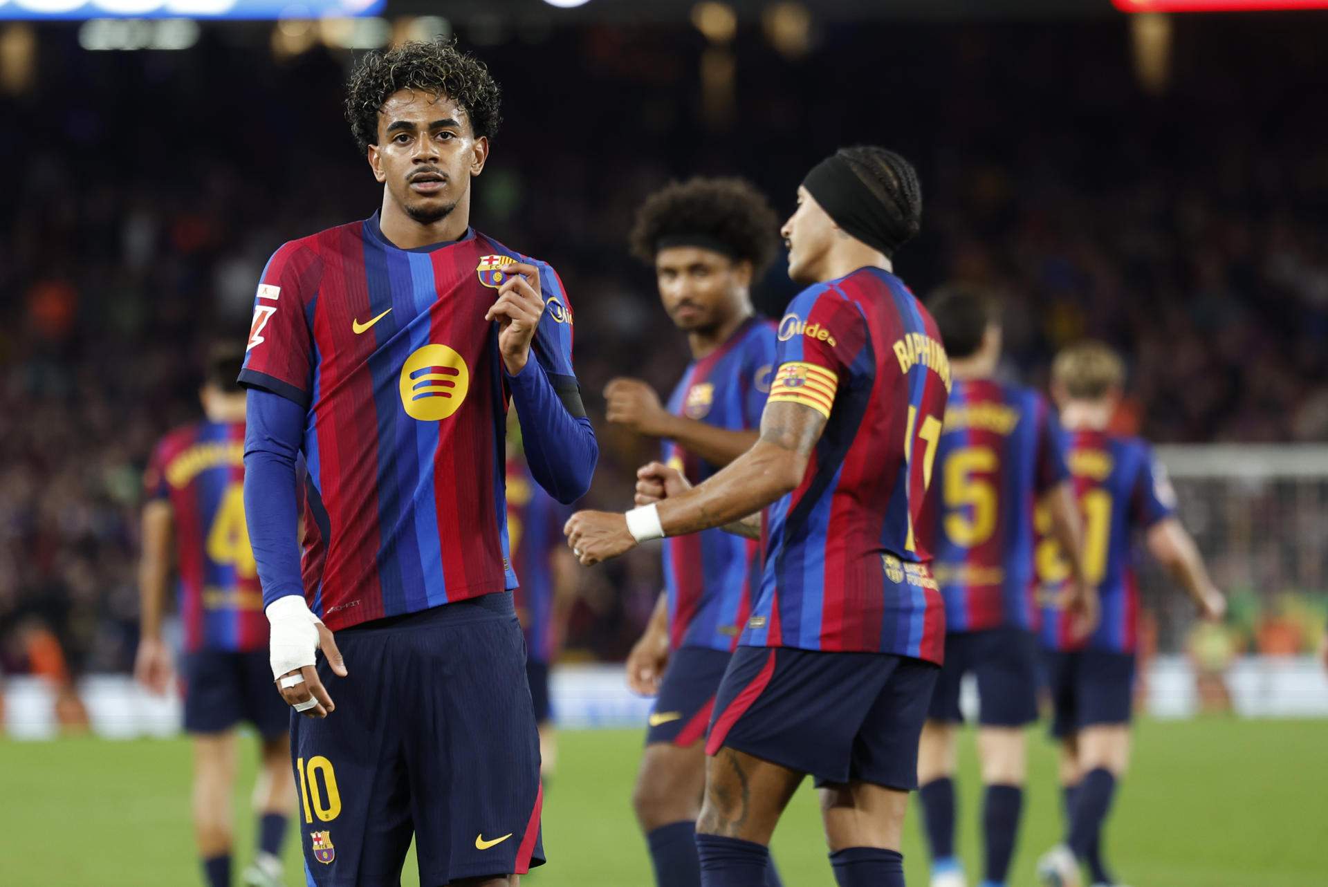 Las notas del Barça - Alavés de LaLiga EA Sports: tres estrellas blaugrana dan mucho miedo