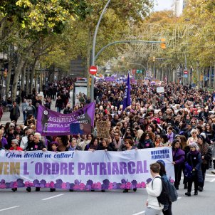 manifestació barcelona violència dones Efe manifestació barcelona violència dones Efe