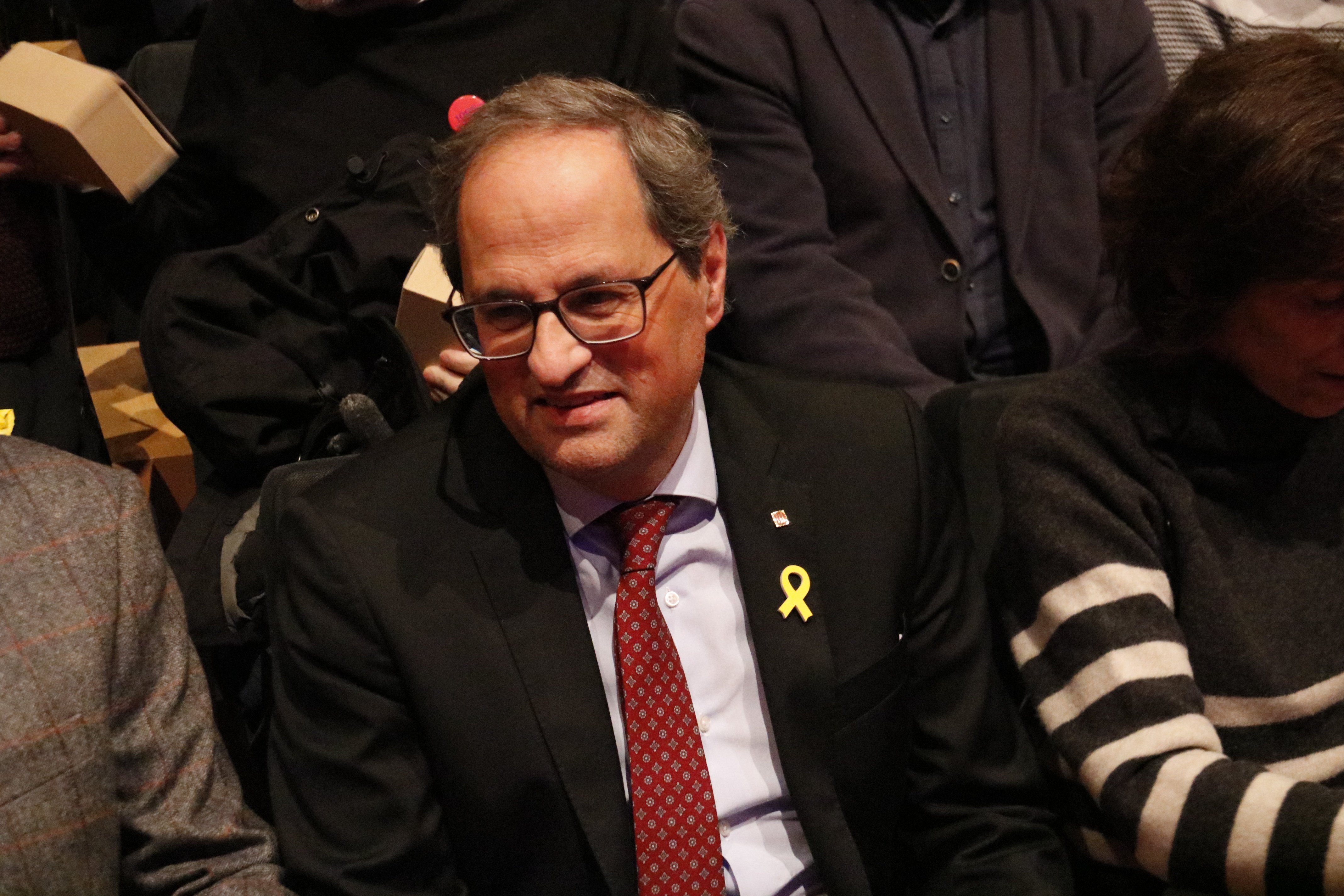 Torra desafia Sánchez a explicar al Parlament quina proposta fa a Catalunya