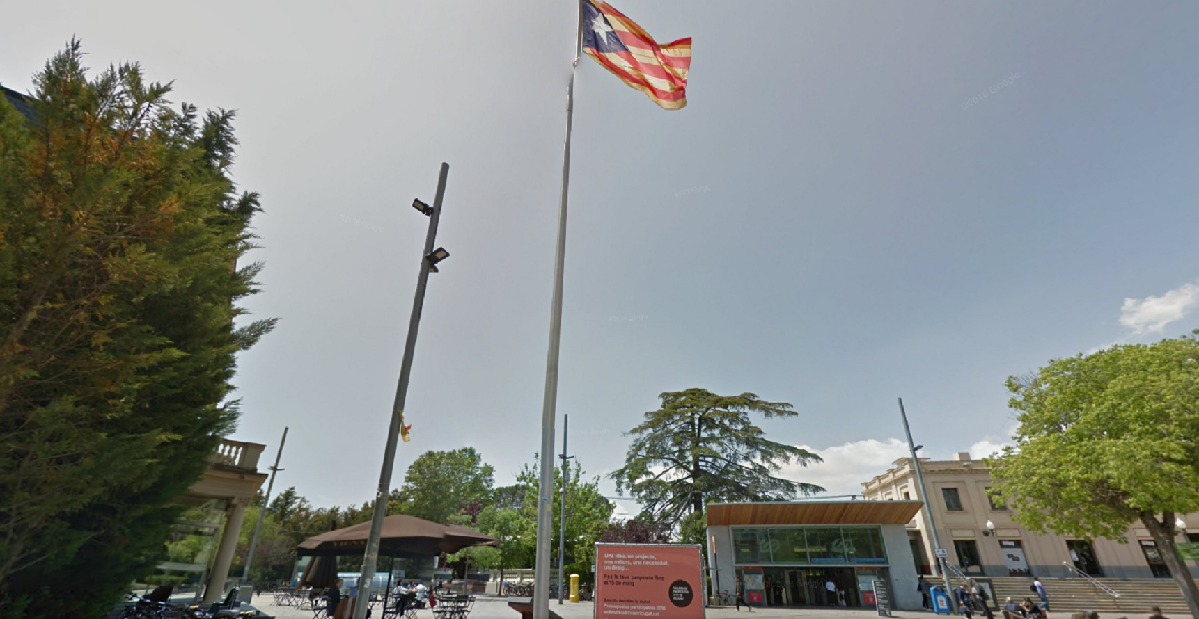El juzgado ordena a Sant Cugat retirar la estelada