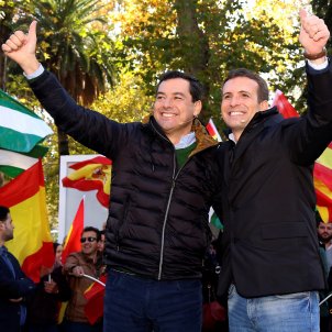 pablo casado juanma moreno pp - efe pablo casado juanma moreno pp - efe