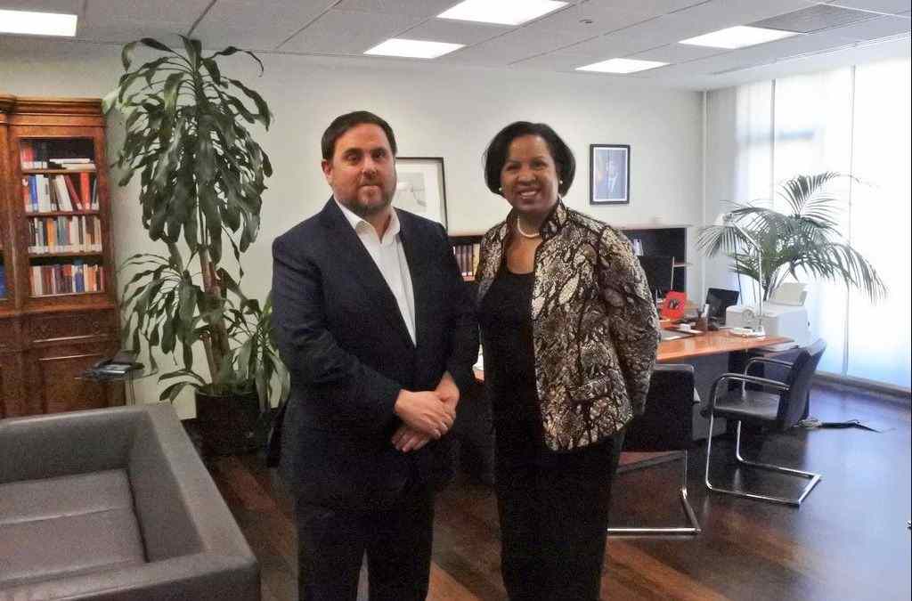 Junqueras: "A Microsoft no l'espanta en absolut el procés"