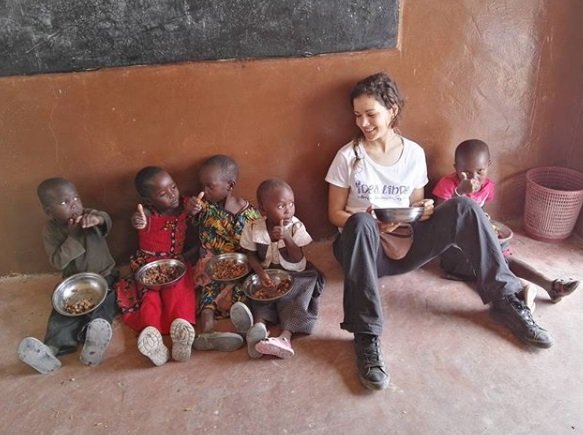 sandra blazquez niños africa
