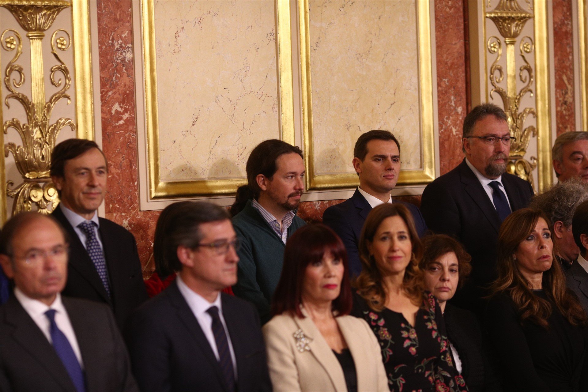 Podemos i comuns discrepen sobre si assistir als actes de la Constitució amb els Reis