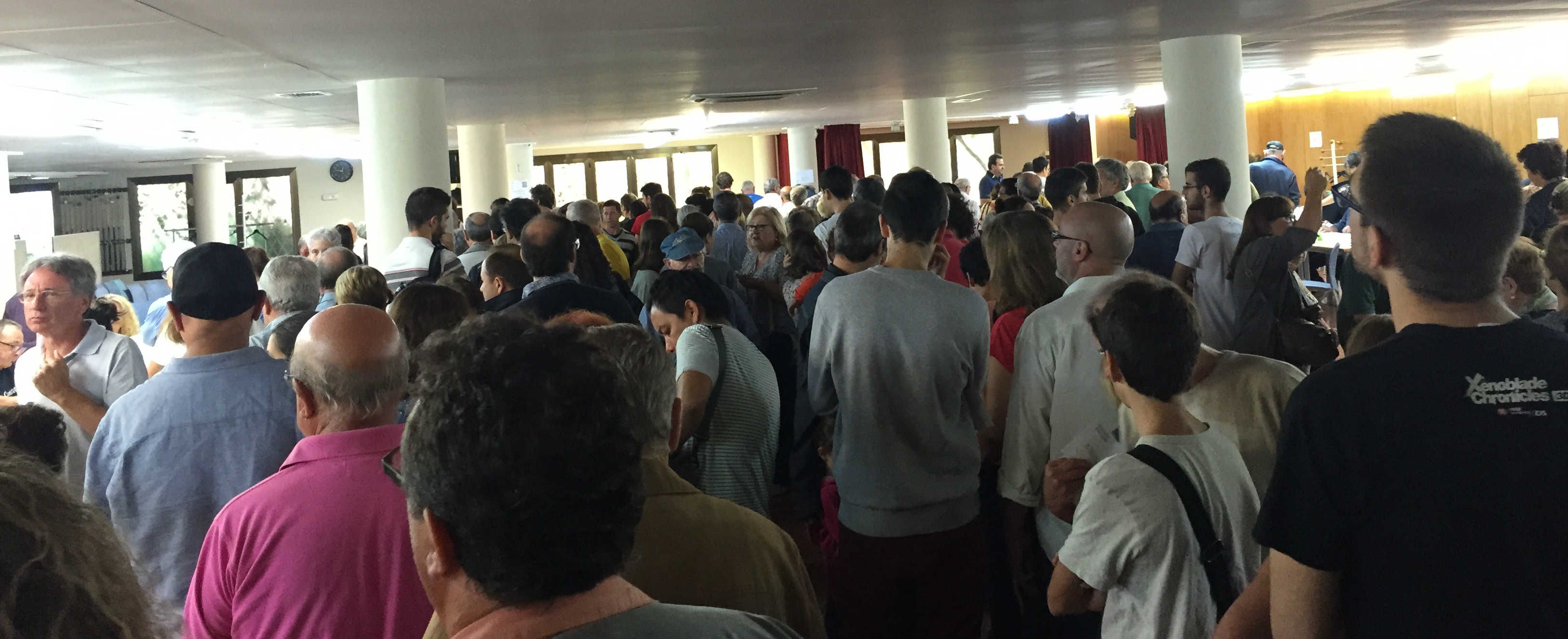 Nunca se vio votar a tanta gente (resumen de la mañana electoral)