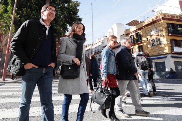 ines arrimadas juan marin passeig triana - efe